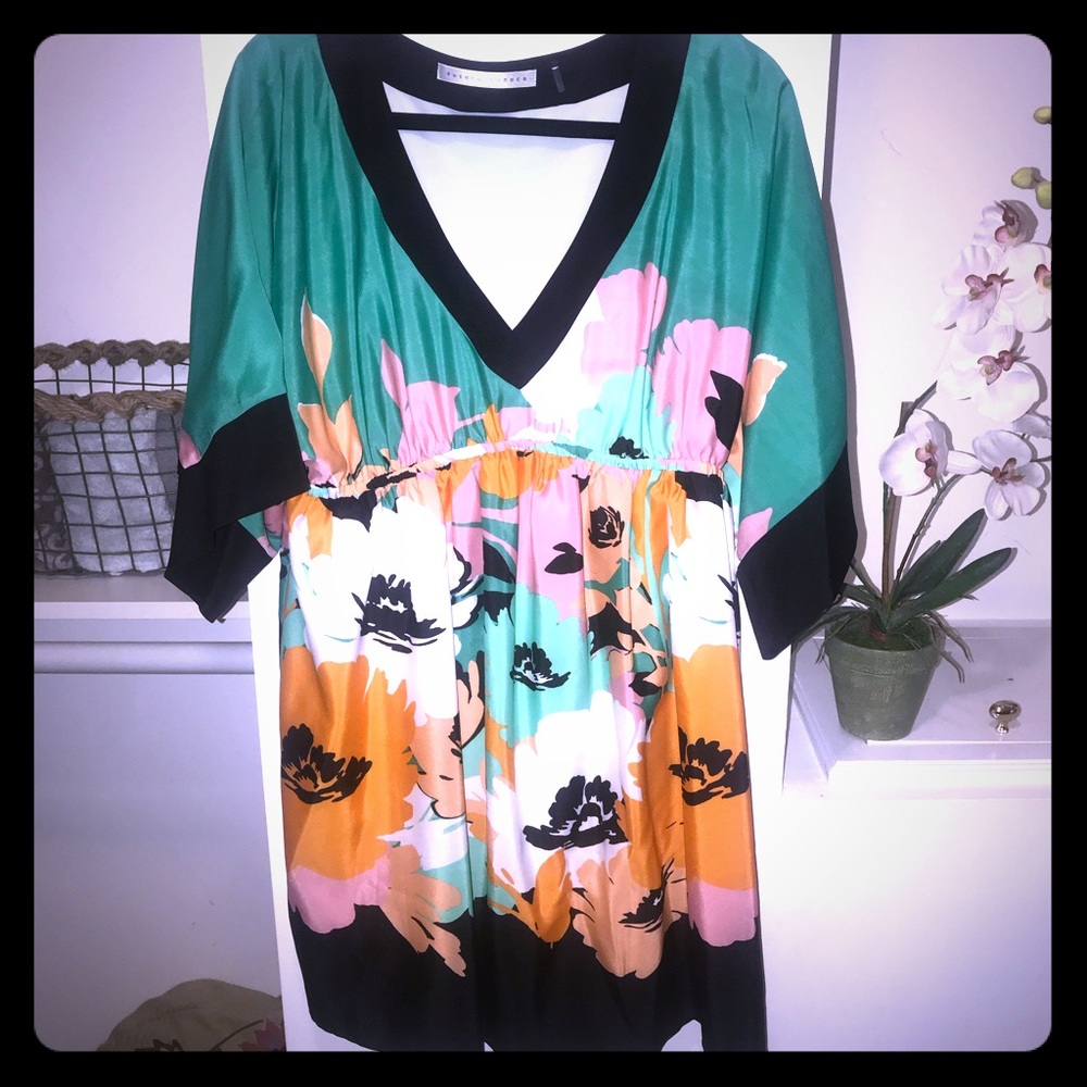Susana Monaco Floral Babydoll Dress